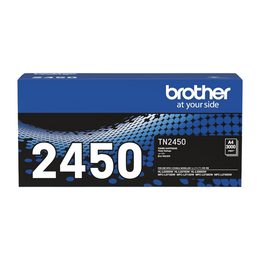 Genuine Brother TN2450 Toner Cartridge BROTHER HL L2350DW, BROTHER HL L2375DW, BROTHER HL L2395DW, BROTHER MFC L2710DW, BROTHER MFC L2713DW, BROTHER MFC L2730DW, BROTHER MFC L2750DW Genuine Brother TN2450 Toner Cartridge BROTHER HL L2350DW, BROTHER HL L2375DW, BROTHER HL L2395DW, BROTHER MFC L2710DW, BROTHER MFC L2713DW, BROTHER MFC L2730DW, BROTHER MFC L2750DW