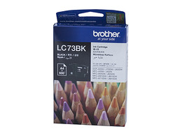 Genuine Brother LC73 Black Ink Cartridge BROTHER DCP J525W, BROTHER DCP J725DW, BROTHER DCP J925DW, BROTHER MFC J430W, BROTHER MFC J432W, BROTHER MFC J625DW, BROTHER MFC J825DW, BROTHER MFC J5910DW, BROTHER MFC J6510DW, BROTHER MFC J6710DW, BROTHER MFC J6910DW Genuine Brother LC73 Black Ink Cartridge BROTHER DCP J525W, BROTHER DCP J725DW, BROTHER DCP J925DW, BROTHER MFC J430W, BROTHER MFC J432W, BROTHER MFC J625DW, BROTHER MFC J825DW, BROTHER MFC J5910DW, BROTHER MFC J6510DW, BROTHER MFC J6710DW, BROTHER MFC J6910DW