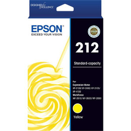 Epson 212 Yellow Ink Cartridge EPSON XP 4100, EPSON XP 3105, EPSON XP 3100, EPSON XP 2100, EPSON WF 2850, EPSON WF 2830, EPSON WF 2810 Epson 212 Yellow Ink Cartridge EPSON XP 4100, EPSON XP 3105, EPSON XP 3100, EPSON XP 2100, EPSON WF 2850, EPSON WF 2830, EPSON WF 2810