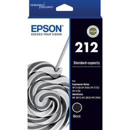 Epson 212 Black Ink Cartridge EPSON XP 4100, EPSON XP 3105, EPSON XP 3100, EPSON XP 2100, EPSON WF 2850, EPSON WF 2830, EPSON WF 2810 Epson 212 Black Ink Cartridge EPSON XP 4100, EPSON XP 3105, EPSON XP 3100, EPSON XP 2100, EPSON WF 2850, EPSON WF 2830, EPSON WF 2810