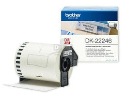 Brother DK22246 White Roll - 102mm x 30.48m N/A