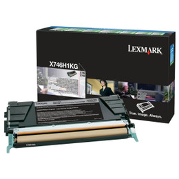 Genuine Lexmark X746H1KG HY Black Pre Cartridge - 12,000 pages LEXMARK X746, LEXMARK X748