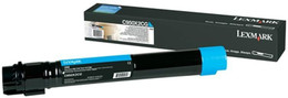Genuine Lexmark C950X2CG Cyan Toner - 22,000 pages LEXMARK C950
