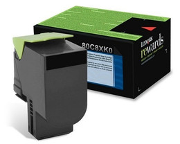 Genuine Lexmark 808XK Extra HY Black Toner - 8,000 pages LEXMARK CX510