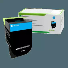 Genuine Lexmark 708XC Extra HY Cyan Toner - 4,000 pages LEXMARK CS510