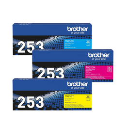 Genuine Brother TN253CMY Colour Pack, BROTHER HLL3230CDW, BROTHER HLL3270CDW, BROTHER MFCL3745CDW, BROTHER MFCL3770CDW, BROTHER MFCL3750CDW, BROTHER MFC DCP-L3510CDW Genuine Brother TN253CMY Colour Pack, BROTHER HLL3230CDW, BROTHER HLL3270CDW, BROTHER MFCL3745CDW, BROTHER MFCL3770CDW, BROTHER MFCL3750CDW, BROTHER MFC DCP-L3510CDW