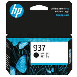 HP #937 Genuine Black Ink Cartridge 4S6W5NA – 1250Pages HP #937 Genuine Black Ink Cartridge 4S6W5NA – 1250Pages