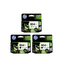 Genuine HP #804XL Black and Colour Ink Pack PLUS T6N12AA HP ENVY PHOTO 6220, HP ENVY PHOTO 6222, HP ENVY PHOTO 7120, HP ENVY PHOTO 7820, HP ENVY PHOTO 7822 Genuine HP #804XL Black and Colour Ink Pack PLUS T6N12AA HP ENVY PHOTO 6220, HP ENVY PHOTO 6222, HP ENVY PHOTO 7120, HP ENVY PHOTO 7820, HP ENVY PHOTO 7822