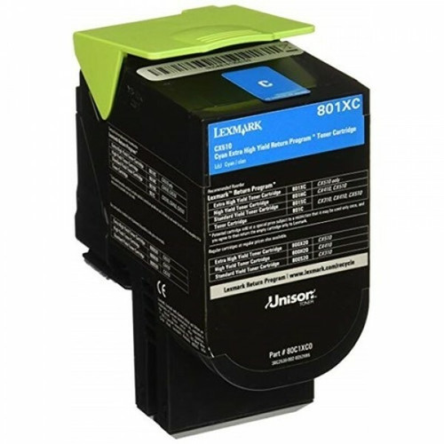 Genuine Lexmark C236 HY Cyan Toner Cartridge - 2,300 pages LEXMARK C2425, LEXMARK MC2426