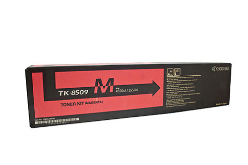 Genuine Kyocera TK8509M Magenta Toner KYOCERA TASKALFA 4550CI, KYOCERA TASKALFA 5550CI, KYOCERA TASKALFA 5551CI, KYOCERA TASKALFA 4551CI Genuine Kyocera TK8509M Magenta Toner KYOCERA TASKALFA 4550CI, KYOCERA TASKALFA 5550CI, KYOCERA TASKALFA 5551CI, KYOCERA TASKALFA 4551CI