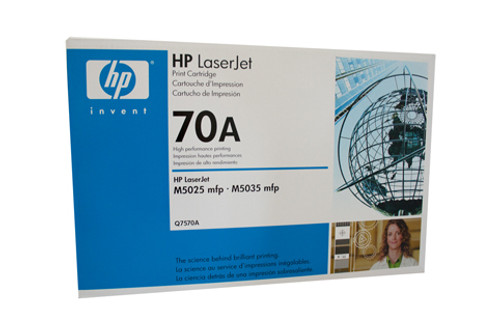 Genuine HP #70A Black Toner Q7570A HP LASERJET M5025, HP LASERJET M5035