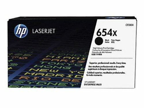 Genuine HP #654X Black Toner CF330X HP LASERJET ENTERPRISE M651