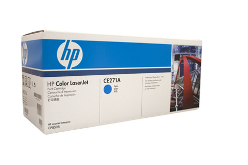 Genuine HP #650A Cyan Toner CE271A HP COLOR LASERJET CP5525