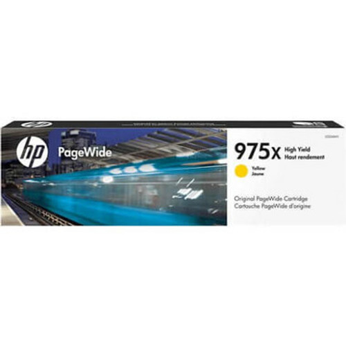 Genuine HP #975X Yellow Ink L0S06AA HP PAGEWIDE PRO 452, HP PAGEWIDE PRO 477, HP PAGEWIDE PRO 552, HP PAGEWIDE PRO 577, HP PAGEWIDE 55250, HP PAGEWIDE 57750 Genuine HP #975X Yellow Ink L0S06AA HP PAGEWIDE PRO 452, HP PAGEWIDE PRO 477, HP PAGEWIDE PRO 552, HP PAGEWIDE PRO 577, HP PAGEWIDE 55250, HP PAGEWIDE 57750