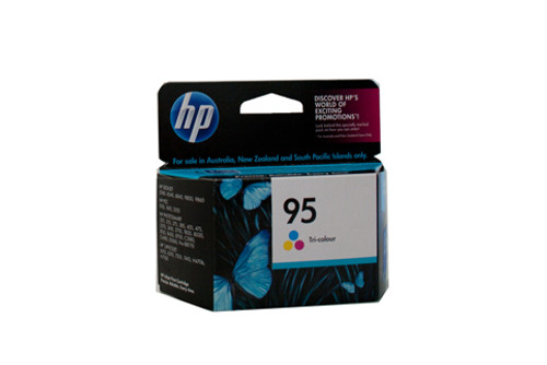 Genuine HP #95 Colour Ink Cartridge C8766WA HP DESKJET 460, HP DESKJET 460CB, HP DESKJET 5740, HP DESKJET 6540, HP DESKJET 6840, HP DESKJET 9800, HP DESKJET 9860, HP OFFICEJET 100, HP OFFICEJET 6210, HP OFFICEJET 6310, HP OFFICEJET 7210, HP OFFICEJET 7410, HP OFFICEJET K7100, HP OFFICEJET K7103, HP OFFICEJE Genuine HP #95 Colour Ink Cartridge C8766WA HP DESKJET 460, HP DESKJET 460CB, HP DESKJET 5740, HP DESKJET 6540, HP DESKJET 6840, HP DESKJET 9800, HP DESKJET 9860, HP OFFICEJET 100, HP OFFICEJET 6210, HP OFFICEJET 6310, HP OFFICEJET 7210, HP OFFICEJET 7410, HP OFFICEJET K7100, HP OFFICEJET K7103, HP OFFICEJE