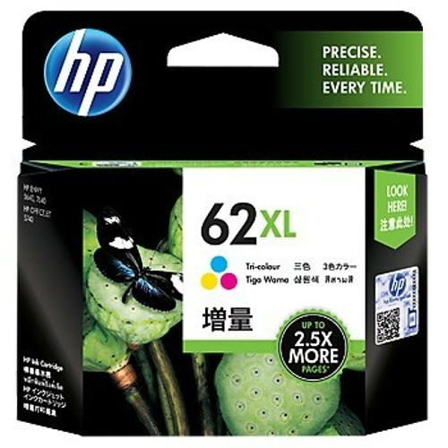 Genuine HP #62XL Tri Col Ink C2P07AA HP ENVY 5540, HP ENVY 5640, HP OFFICEJET 5740, HP ENVY 7640, HP OFFICEJET 200 MOBILE, HP OFFICEJET 250 MOBILE Genuine HP #62XL Tri Col Ink C2P07AA HP ENVY 5540, HP ENVY 5640, HP OFFICEJET 5740, HP ENVY 7640, HP OFFICEJET 200 MOBILE, HP OFFICEJET 250 MOBILE