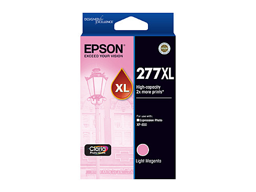 Genuine Epson 277XL HY Light Magenta Ink EPSON EXPRESSION PHOTO XP850, EPSON EXPRESSION PHOTO XP950, EPSON EXPRESSION PHOTO XP860, EPSON EXPRESSION PHOTO XP960 Genuine Epson 277XL HY Light Magenta Ink EPSON EXPRESSION PHOTO XP850, EPSON EXPRESSION PHOTO XP950, EPSON EXPRESSION PHOTO XP860, EPSON EXPRESSION PHOTO XP960