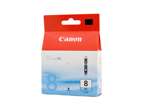 Genuine Canon CLI8PC Photo Cyan Ink CANON PIXMA IP6600D, CANON PIXMA IP6700D, CANON PIXMA MP960, CANON PIXMA MP970, CANON PIXMA PRO 9000 Genuine Canon CLI8PC Photo Cyan Ink CANON PIXMA IP6600D, CANON PIXMA IP6700D, CANON PIXMA MP960, CANON PIXMA MP970, CANON PIXMA PRO 9000
