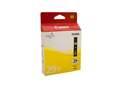 Genuine Canon PGI29 Yellow Ink Tank CANON PIXMA PRO1