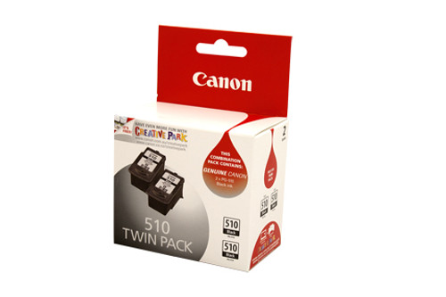 Genuine Canon PG510 Black Ink Twin Pack CANON PIXMA IP2700, CANON PIXMA MP240, CANON PIXMA MP250, CANON PIXMA MP270, CANON PIXMA MP280, CANON PIXMA MP282, CANON PIXMA MP480, CANON PIXMA MP490, CANON PIXMA MP492, CANON PIXMA MP495, CANON PIXMA MX320, CANON PIXMA MX330, CANON PIXMA MX340, CANON PIXMA MX3 Genuine Canon PG510 Black Ink Twin Pack CANON PIXMA IP2700, CANON PIXMA MP240, CANON PIXMA MP250, CANON PIXMA MP270, CANON PIXMA MP280, CANON PIXMA MP282, CANON PIXMA MP480, CANON PIXMA MP490, CANON PIXMA MP492, CANON PIXMA MP495, CANON PIXMA MX320, CANON PIXMA MX330, CANON PIXMA MX340, CANON PIXMA MX3