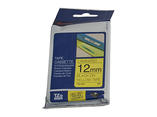 Genuine Brother TZe631 Labelling Tape BROTHER PTD200, BROTHER PTH105, BROTHER PT900, BROTHER PT1000, BROTHER PT1010, BROTHER PT1090, BROTHER PT1230PC, BROTHER PT1280, BROTHER PT1290, BROTHER PT1400, BROTHER PT1650, BROTHER PT7600, BROTHER PT1750, BROTHER PT1830, BROTHER PT1880, BROTHER PT2420PC, BROTHER Genuine Brother TZe631 Labelling Tape BROTHER PTD200, BROTHER PTH105, BROTHER PT900, BROTHER PT1000, BROTHER PT1010, BROTHER PT1090, BROTHER PT1230PC, BROTHER PT1280, BROTHER PT1290, BROTHER PT1400, BROTHER PT1650, BROTHER PT7600, BROTHER PT1750, BROTHER PT1830, BROTHER PT1880, BROTHER PT2420PC, BROTHER