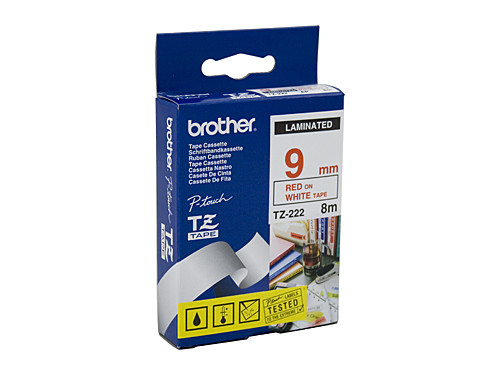 Genuine Brother TZe222 Labelling Tape BROTHER PTD200, BROTHER PTH105, BROTHER PT900, BROTHER PT1000, BROTHER PT1010, BROTHER PT1090, BROTHER PT1230PC, BROTHER PT1280, BROTHER PT1290, BROTHER PT1400, BROTHER PT1650, BROTHER PT7600, BROTHER PT1750, BROTHER PT1830, BROTHER PT1880, BROTHER PT2420PC, BROTHER Genuine Brother TZe222 Labelling Tape BROTHER PTD200, BROTHER PTH105, BROTHER PT900, BROTHER PT1000, BROTHER PT1010, BROTHER PT1090, BROTHER PT1230PC, BROTHER PT1280, BROTHER PT1290, BROTHER PT1400, BROTHER PT1650, BROTHER PT7600, BROTHER PT1750, BROTHER PT1830, BROTHER PT1880, BROTHER PT2420PC, BROTHER