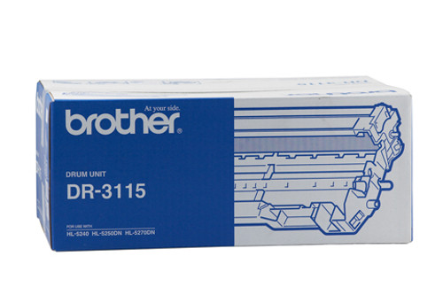 Genuine Brother DR3115 Drum Unit BROTHER HL 5240, BROTHER HL 5250DN, BROTHER HL 5270DN, BROTHER MFC 8460N, BROTHER MFC 8860DN Genuine Brother DR3115 Drum Unit BROTHER HL 5240, BROTHER HL 5250DN, BROTHER HL 5270DN, BROTHER MFC 8460N, BROTHER MFC 8860DN
