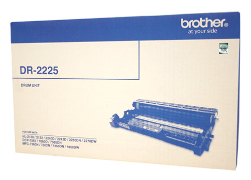 Genuine Brother DR2225 Drum Unit BROTHER DCP 7055, BROTHER DCP 7060D, BROTHER DCP 7065DN, BROTHER FAX 2840, BROTHER FAX 2950, BROTHER HL 2130, BROTHER HL 2132, BROTHER HL 2135, BROTHER HL 2240D, BROTHER HL 2242D, BROTHER HL 2250DN, BROTHER HL 2270DW, BROTHER MFC 7240, BROTHER MFC 7360N, BROTHER M Genuine Brother DR2225 Drum Unit BROTHER DCP 7055, BROTHER DCP 7060D, BROTHER DCP 7065DN, BROTHER FAX 2840, BROTHER FAX 2950, BROTHER HL 2130, BROTHER HL 2132, BROTHER HL 2135, BROTHER HL 2240D, BROTHER HL 2242D, BROTHER HL 2250DN, BROTHER HL 2270DW, BROTHER MFC 7240, BROTHER MFC 7360N, BROTHER M