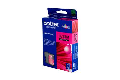 Genuine Brother LC67 Magenta Ink Cartridge BROTHER DCP 185C, BROTHER DCP 385C, BROTHER DCP 395CN, BROTHER DCP 585CW, BROTHER DCP 6690CW, BROTHER DCP J715W, BROTHER MFC 490CW, BROTHER MFC 790CW, BROTHER MFC 795CW, BROTHER MFC 990CW, BROTHER MFC 5490CW, BROTHER MFC 5890CN, BROTHER MFC 6490CW, BROTHER MFC 68 Genuine Brother LC67 Magenta Ink Cartridge BROTHER DCP 185C, BROTHER DCP 385C, BROTHER DCP 395CN, BROTHER DCP 585CW, BROTHER DCP 6690CW, BROTHER DCP J715W, BROTHER MFC 490CW, BROTHER MFC 790CW, BROTHER MFC 795CW, BROTHER MFC 990CW, BROTHER MFC 5490CW, BROTHER MFC 5890CN, BROTHER MFC 6490CW, BROTHER MFC 68
