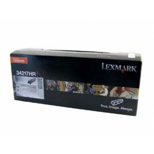 Genuine Lexmark 34217HR Prebate Toner - 2,500 pages LEXMARK E230, LEXMARK E232, LEXMARK E330, LEXMARK E332N, LEXMARK E342 Genuine Lexmark 34217HR Prebate Toner - 2,500 pages LEXMARK E230, LEXMARK E232, LEXMARK E330, LEXMARK E332N, LEXMARK E342