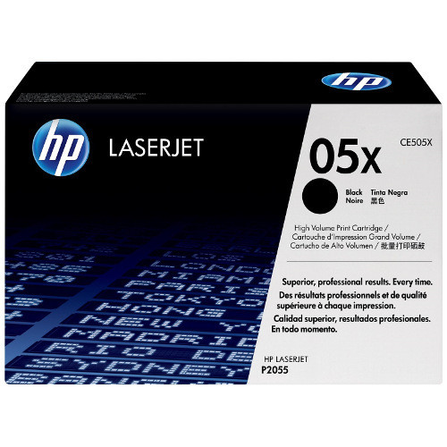 Genuine HP #05X Black Toner CE505X - Clearance Sale HP LASERJET P2055D, HP LASERJET P2055DN, HP LASERJET P2055X, HP LASERJET P2050;Condition=All Clearance items will be in sealed boxes. Some may have superficial external damage such as dints or labels etc, but will have no impact on the toners quality. Take advantage of a bargain! Genuine HP #05X Black Toner CE505X - Clearance Sale HP LASERJET P2055D, HP LASERJET P2055DN, HP LASERJET P2055X, HP LASERJET P2050;Condition=All Clearance items will be in sealed boxes. Some may have superficial external damage such as dints or labels etc, but will have no impact on the toners quality. Take advantage of a bargain!