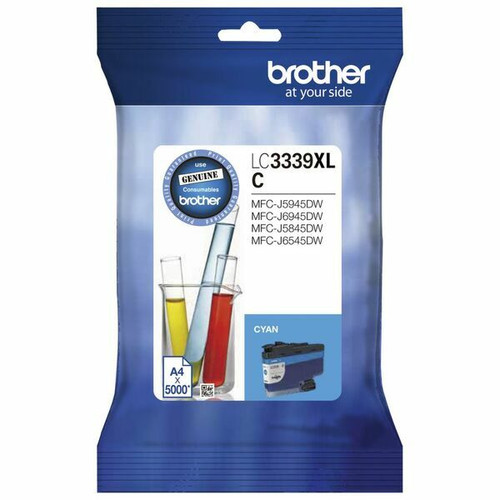 Brother Cyan LC 3339XL Ink Cartridge Brother MFC-J5845DW, Brother MFC-J5945DW, Brother MFC-J6545DW, Brother MFC-J6945DW Brother Cyan LC 3339XL Ink Cartridge Brother MFC-J5845DW, Brother MFC-J5945DW, Brother MFC-J6545DW, Brother MFC-J6945DW