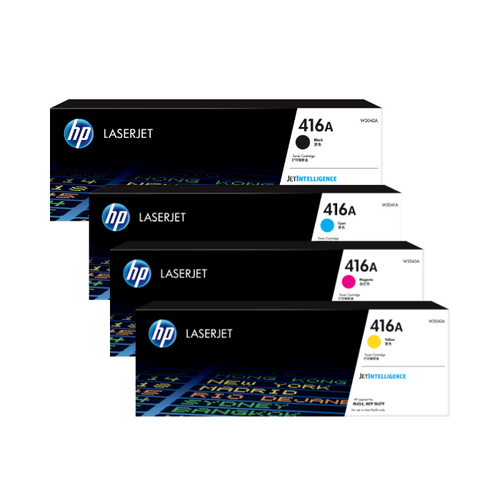 HP #416A Genuine Value Pack (W2040A, W2041A, W2042A, W2043A) HP Color LaserJet Pro M454 M454dn M454dw M454nw M479 M479dw, HP Color LaserJet Pro M479fdn M479fdw M479fnw HP #416A Genuine Value Pack (W2040A, W2041A, W2042A, W2043A) HP Color LaserJet Pro M454 M454dn M454dw M454nw M479 M479dw, HP Color LaserJet Pro M479fdn M479fdw M479fnw