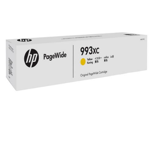 Genuine HP 993XC High Yield Yellow Ink - HP PageWide Pro 755 series, HP PageWide Pro 772 series, HP PageWide Pro 777 series Genuine HP 993XC High Yield Yellow Ink - HP PageWide Pro 755 series, HP PageWide Pro 772 series, HP PageWide Pro 777 series