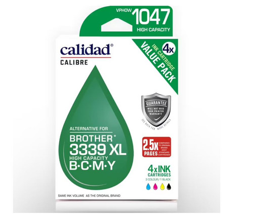 Compatible Brother LC 3339XL 4 Ink Value Pack, Brother MFC-J5845DW, Brother MFC-J5945DW, Brother MFC-J6545DW, Brother MFC-J6945DW Compatible Brother LC 3339XL 4 Ink Value Pack, Brother MFC-J5845DW, Brother MFC-J5945DW, Brother MFC-J6545DW, Brother MFC-J6945DW