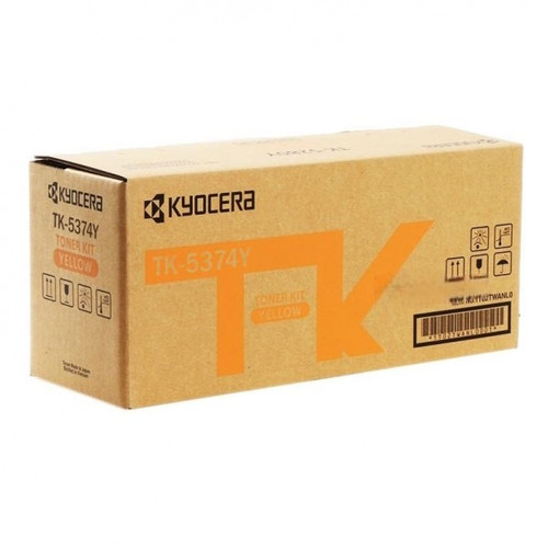 Genuine Kyocera TK5374 Yellow Toner - 5,000 pages