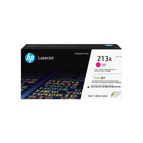Genuine HP #213A Magenta Toner W2133A Genuine HP #213A Magenta Toner W2133A