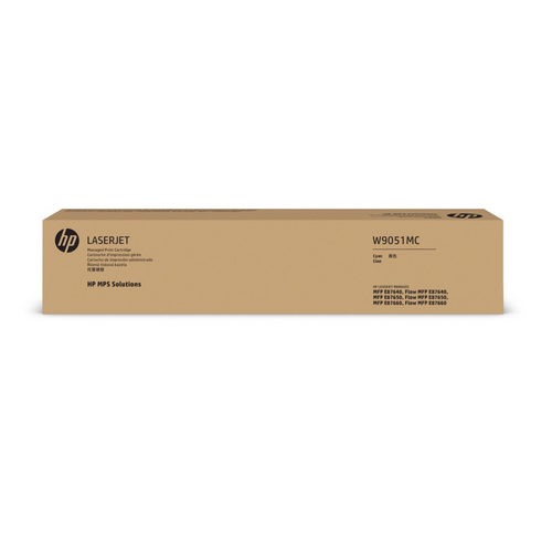 HP W9051MC Cyan Toner - 52,000 Pages HP W9051MC Cyan Toner - 52,000 Pages