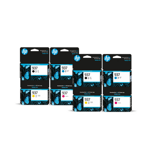 HP #937 Genuine Black Ink Cartridge 4S6W5NA – 2 pack HP #937 Genuine Black Ink Cartridge 4S6W5NA – 2 pack