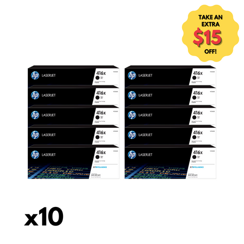 HP #416X Black Toner W2040X - 75,000 pages - Clearance Stock HP COLOR LASERJET PRO M454, HP COLOR LASERJET PRO M479, HP COLOR LASERJEST ENTERPRISE M480f;Condition=All Clearance items will be in sealed boxes. Some may have superficial external damage such as dints or labels etc, but will have no impact on the toners quality. Take advantage of a bargain! HP #416X Black Toner W2040X - 75,000 pages - Clearance Stock HP COLOR LASERJET PRO M454, HP COLOR LASERJET PRO M479, HP COLOR LASERJEST ENTERPRISE M480f;Condition=All Clearance items will be in sealed boxes. Some may have superficial external damage such as dints or labels etc, but will have no impact on the toners quality. Take advantage of a bargain!