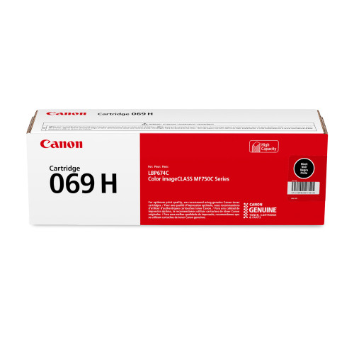 Canon CART069 Black High Yield Toner 7,600 pages