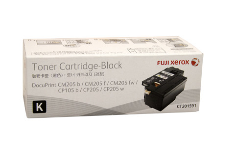 Genuine Fuji Xerox CT201591 Black Toner