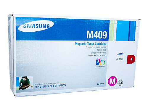 Genuine Samsung CLTM409S Magenta Toner