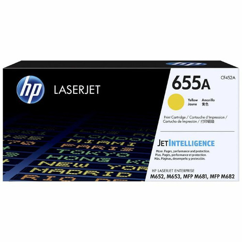Genuine HP #655A Yellow Toner CF452A