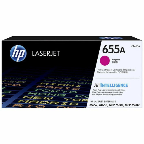 Genuine HP #655A Magenta Toner CF453A