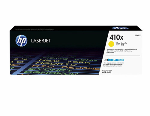 Genuine HP #410X Yellow Toner CF412X