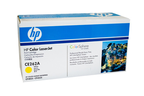 Genuine HP #648A Yellow Toner CE262A