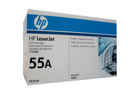 Genuine HP #55A Black Toner CE255A