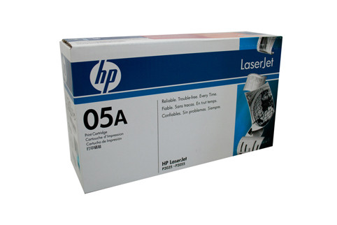 Genuine HP #05A Black Toner CE505A