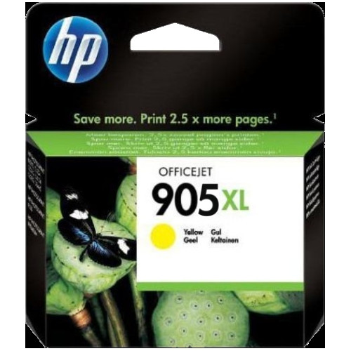 Genuine HP #905XL Yellow Ink T6M13AA